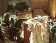 An Artist in his Studio, John Singer Sargent